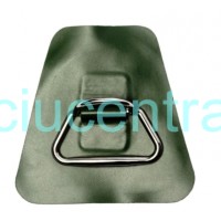 Klijuojamas laikiklis su nerūdijančio plieno rankena Klijuojamas laikiklis su nerūdijančio plieno rankena